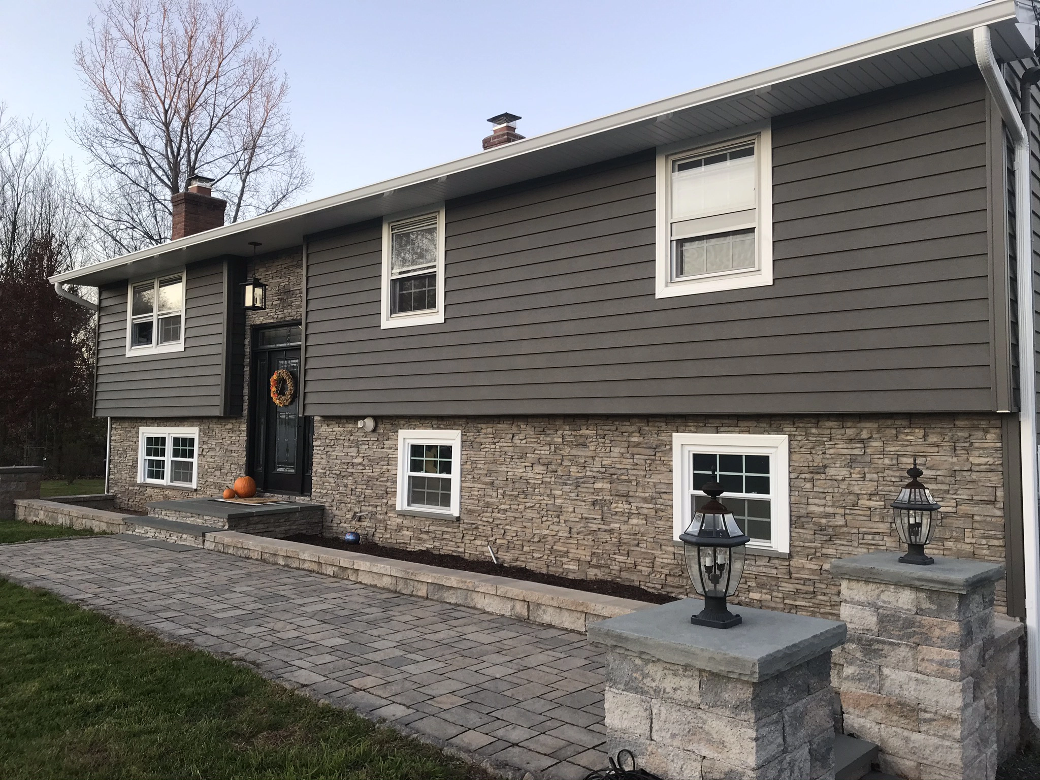 roofing and siding contractor ct tan house stone siding